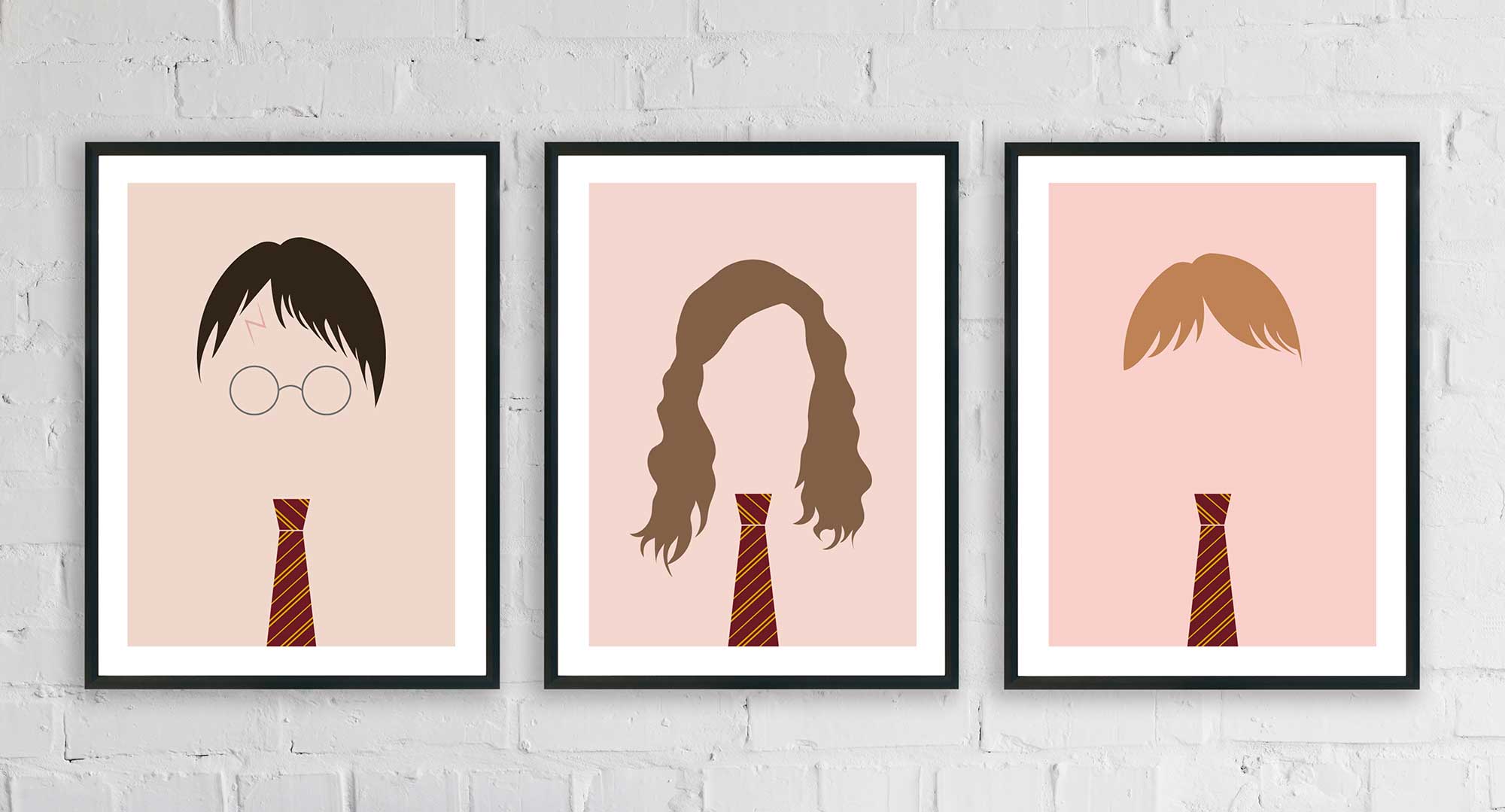 Trio d'affiches Harry 