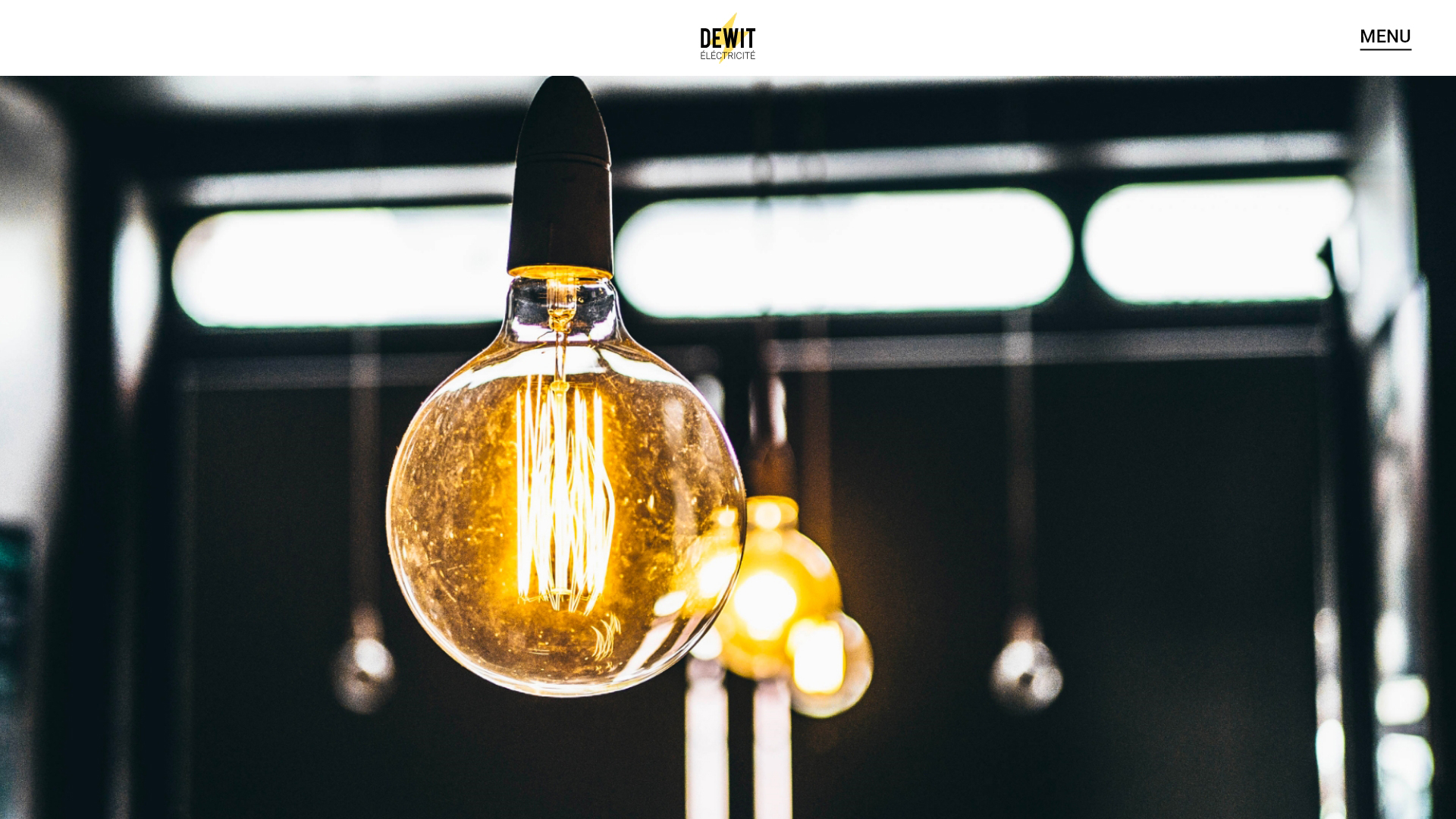 Visuel Dewit Electricité